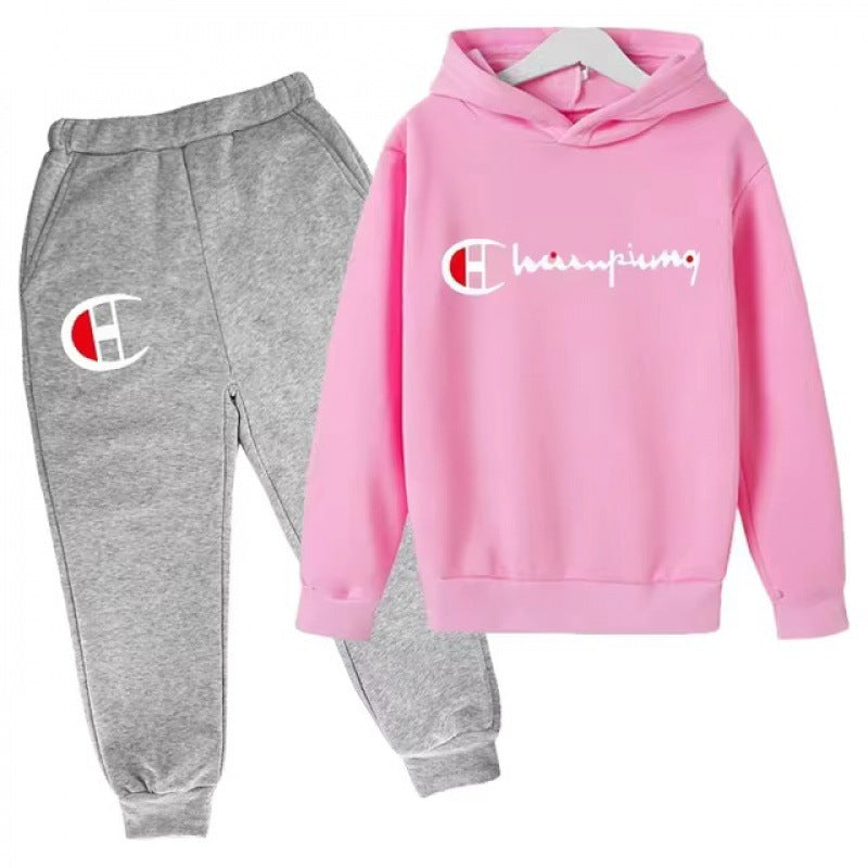 Unisex nan Kapuzenpullover mit Jogginghose Freizeitset EB