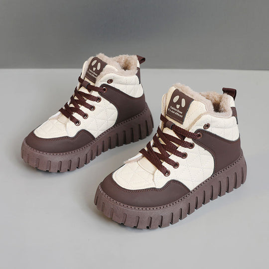 Damen Winterstiefel mit kuscheligem Innenfutter und rutschfester Sohle EB