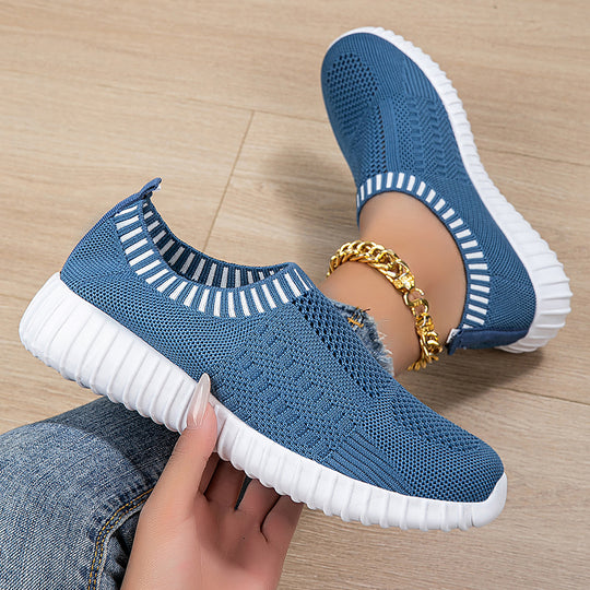 Damen Flexibele Slip-On Sneakers EB