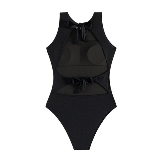 Damen Hochgeschlossener Badeanzug mit elegantem Design EB