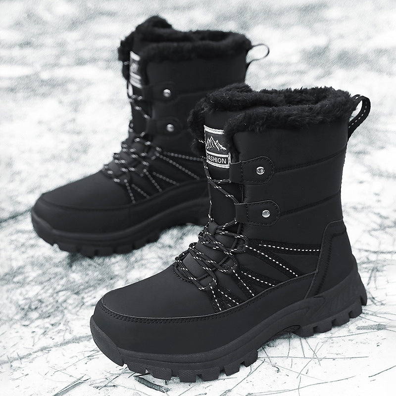 Damen Thermo-Winterstiefel mit kuscheligem Innenfutter und rutschfester Sohle EB