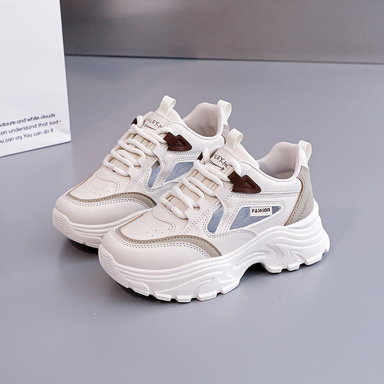 Damen modische Lauf-Sneaker mit luftigen Einsätzen und dämpfendem Komfort EB
