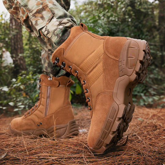 Herren Einsatzstiefel mit rutschfester Sohle und atmungsaktivem Design EB