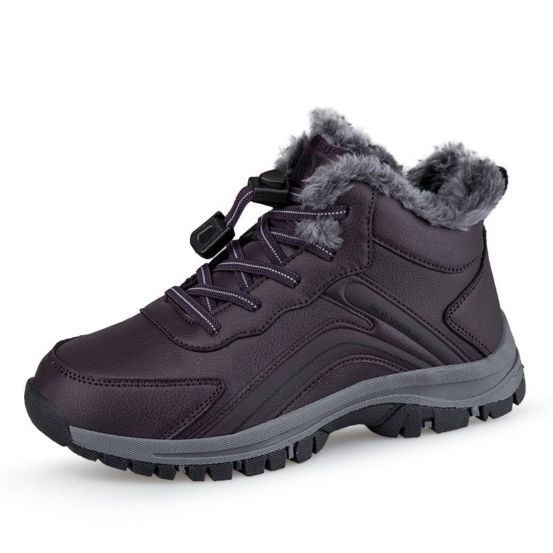 Damen isolierte Winterschuhe mit rutschfester Sohle und warmem Innenfutter EB