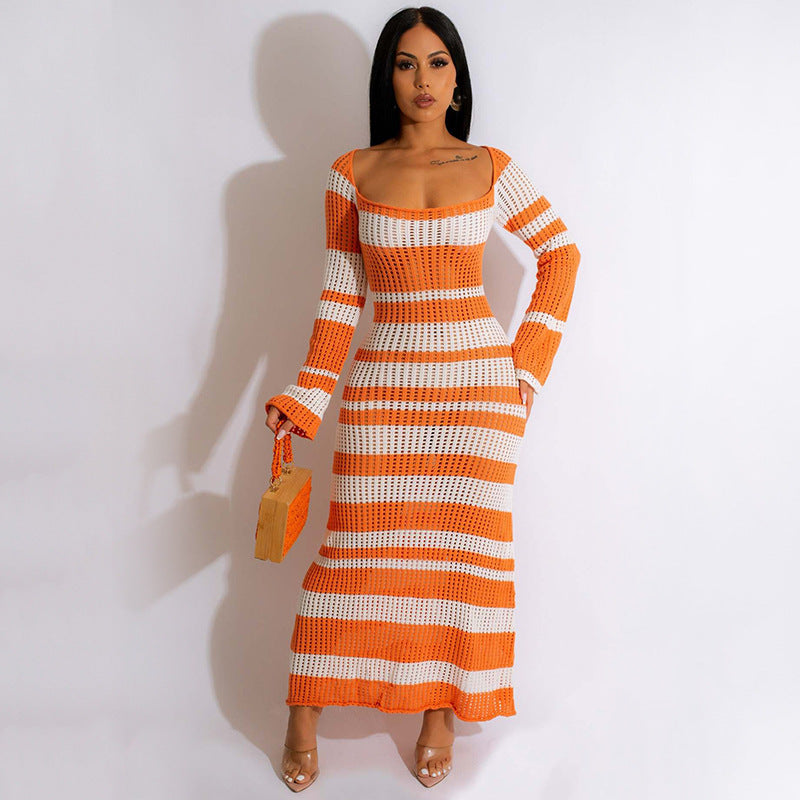Damen Mesh-Kleid EB