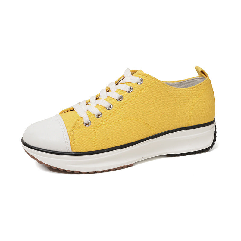 Damen Bequeme Sneaker mit eleganter Gummisohle EB