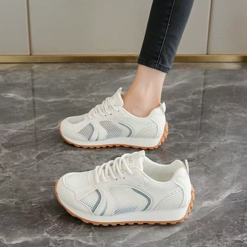 Damen Sportliche Mesh Sneakers EB