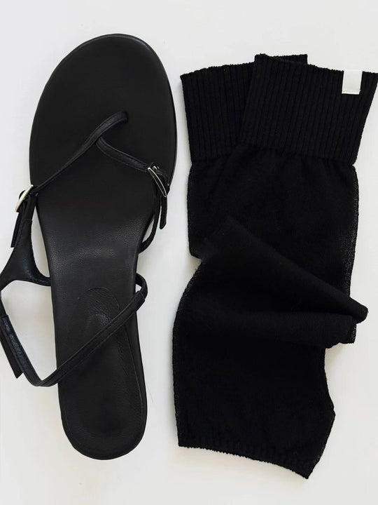 Damen Zehentrenner-Sandalen mit eleganten und flexiblen Riemen EB