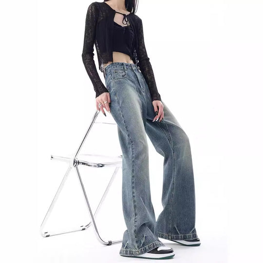 Damen Flared Jeans im modernen High-Waist Schnitt EB