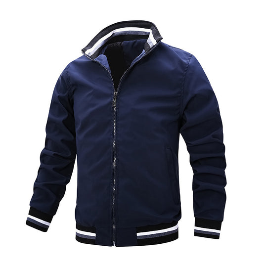 Herren elegante Bomberjacke mit stark isolierendem Innenfutter EB