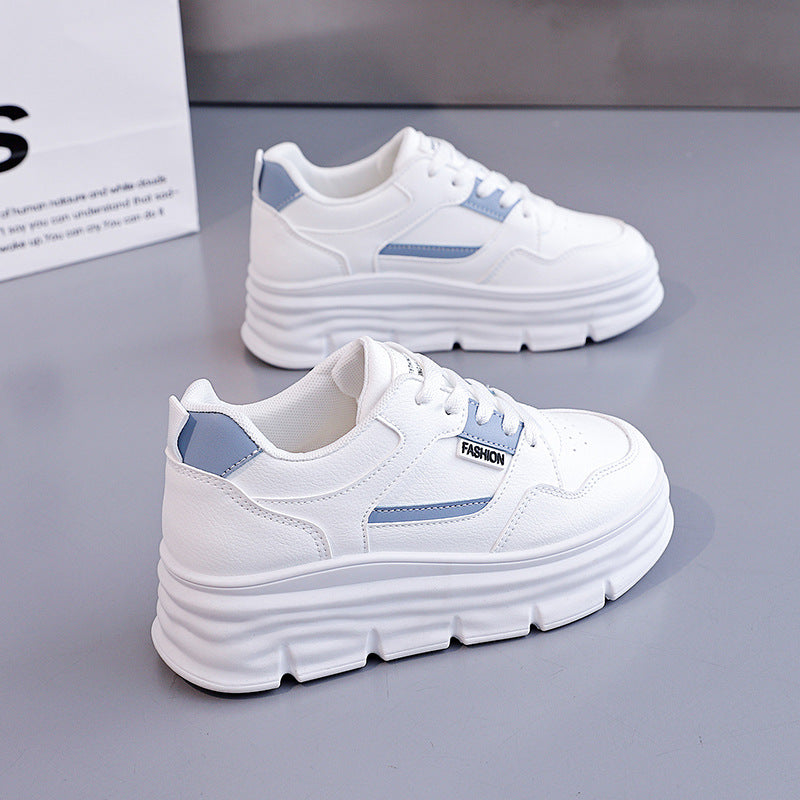 Damen elegante Chunky Sneakers mit dämpfendem Fußbett EB
