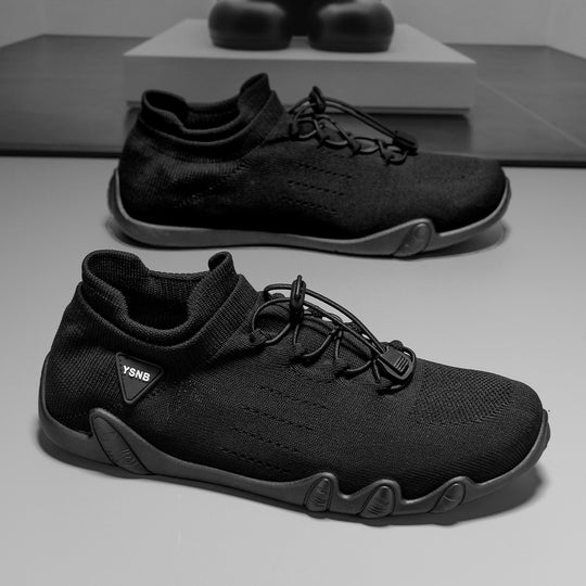 Damen Elastische Freizeitschuhe mit stoßdämpfender Sohle und atmungsaktivem Obermaterial EB