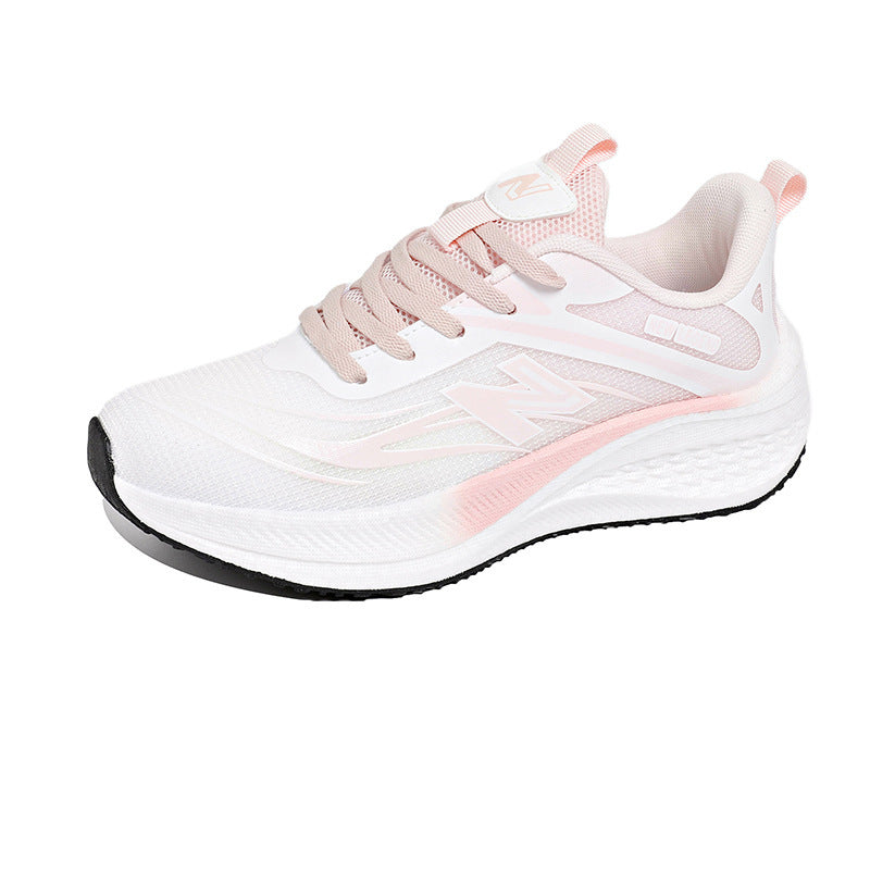 Damen Hochwertige Laufschuhe mit atmungsaktivem Mesh-Obermaterial und gepolsterter Sohle EB