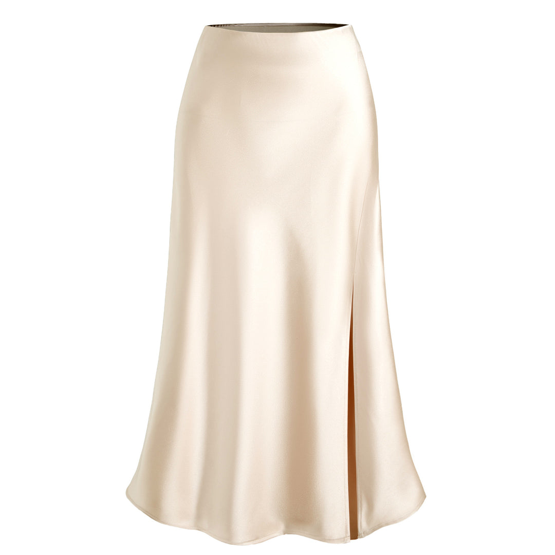 Damen Eleganter und fließender Maxikleid EB