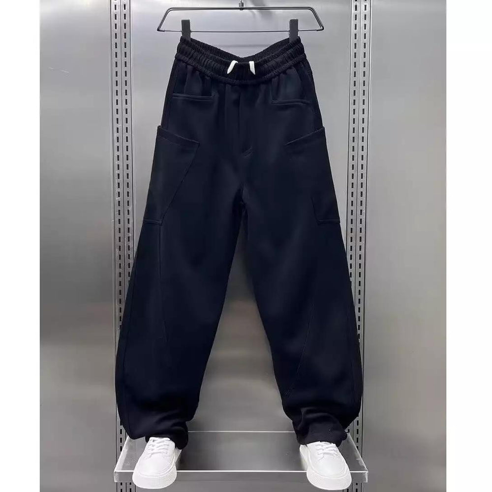 Damen bequeme Sweathose mit Cargo-Taschen EB