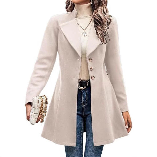 Damen klassischer Trenchcoat EB