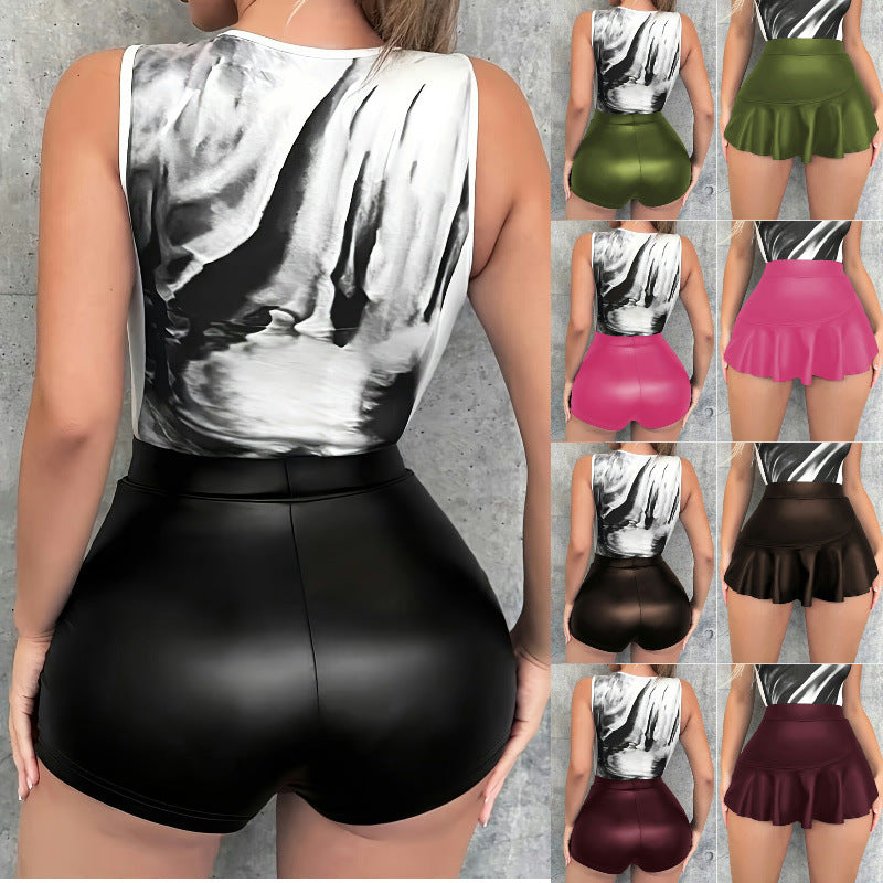 Damen Rock mit voluminösem Saum EB