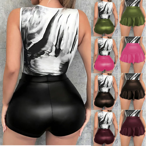 Damen Rock mit voluminösem Saum EB