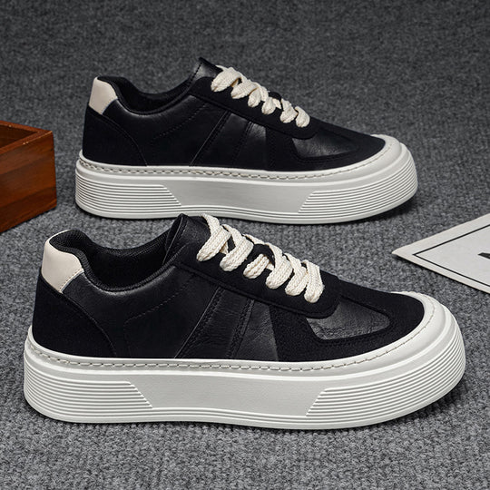 Damen Chunky Sneakers aus hochwertigem Leder mit innovativer Dämpfungstechnologie EB