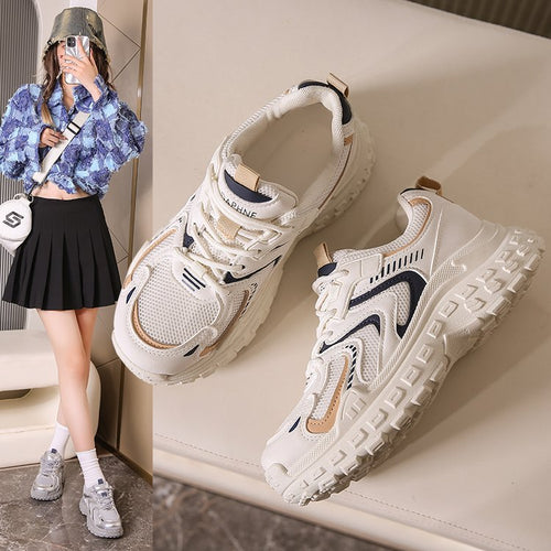 Damen sportliche Sneakers mit dämpfenden Eigenschaften und ergonomischem Design EB