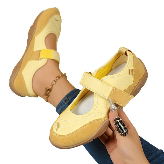 Damen Komfortable Klett-Sandalen mit ergonomischer Fußbettung und atmungsaktivem Obermaterial EB