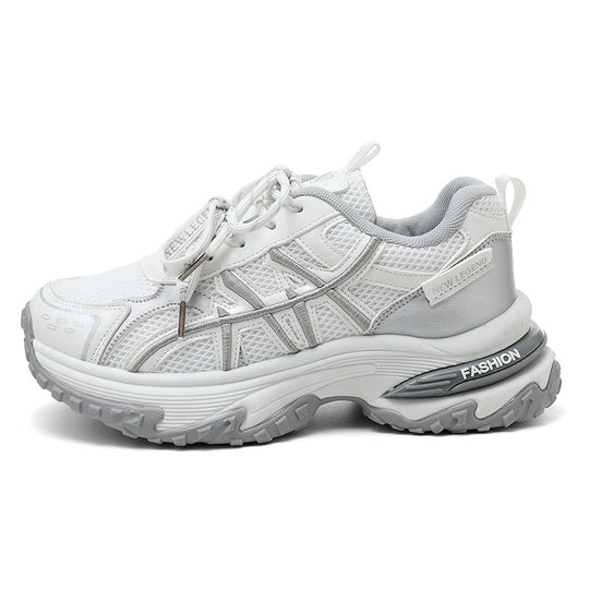 Damen Sportliche Sneakers mit dämpfender Sohle und atmungsaktivem Obermaterial EB