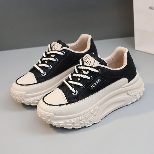Damen Hochwertige Trend Sneakers mit dicker Profilsohle und sportlichem Design EB