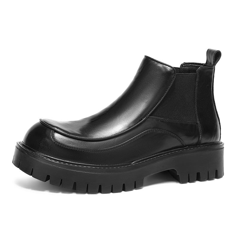 Damen Chelsea Boots mit robustem Profil und elastischen Einsätzen EB