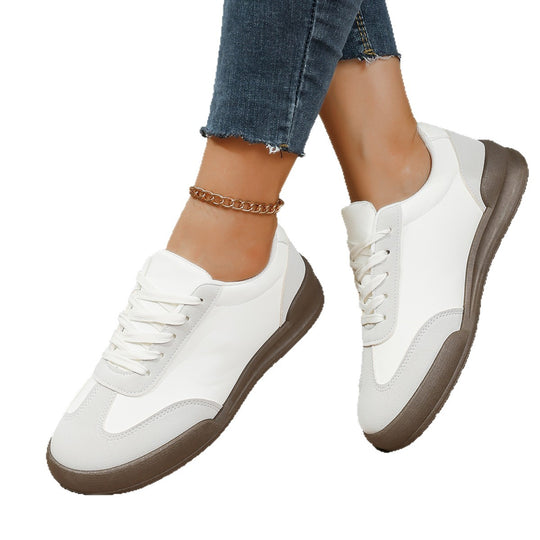 Damen Sneakers mit rutschfester Laufsohle und atmungsaktiver Konstruktion EB
