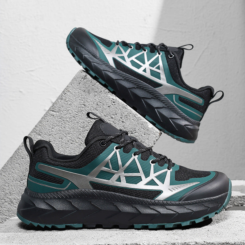 Herren Outdoor-Hiking-Sneaker mit rutschfester Profilsohle und atmungsaktivem Obermaterial EB