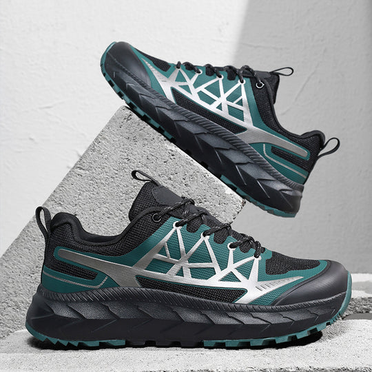Herren Outdoor-Hiking-Sneaker mit rutschfester Profilsohle und atmungsaktivem Obermaterial EB