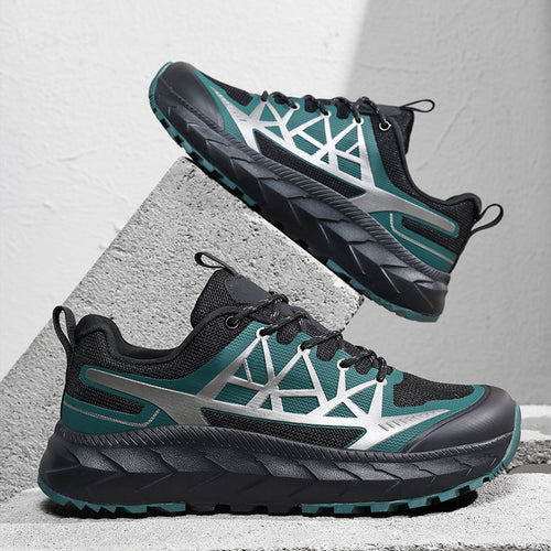 Herren Outdoor-Hiking-Sneaker mit rutschfester Profilsohle und atmungsaktivem Obermaterial EB