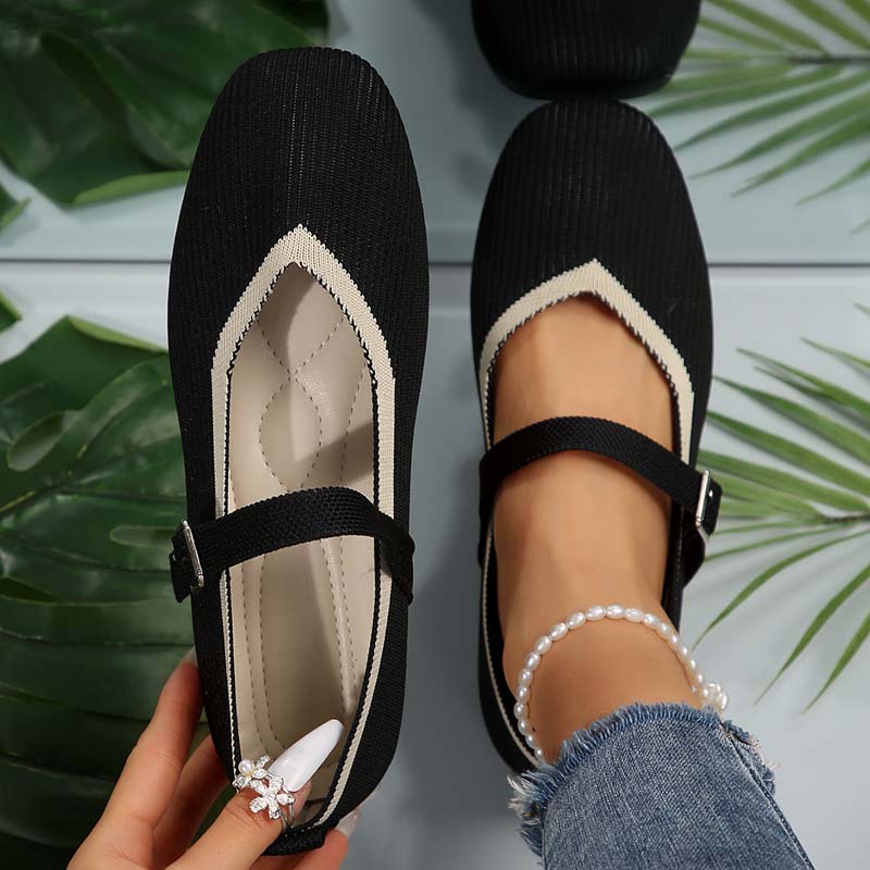 Atmungsaktive flache Schuhe EB