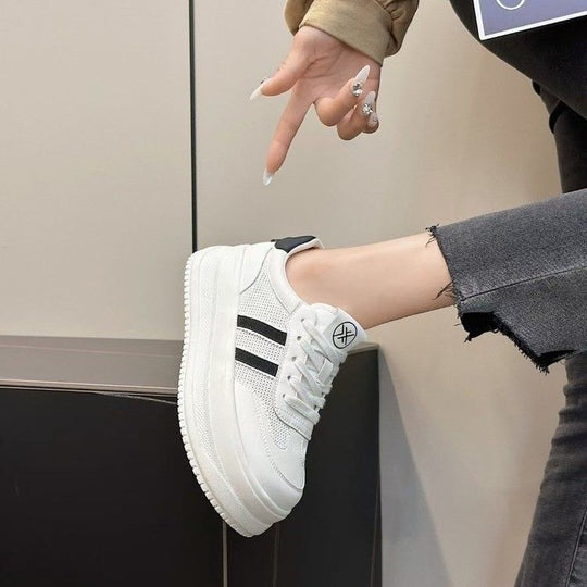Damen Sportliche Sneakers mit atmungsaktiver Mesh-Oberfläche und komfortabler Dämpfung EB