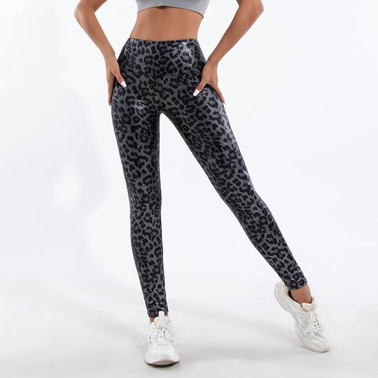 Damen Leggings im angesagten Leopardenmuster EB
