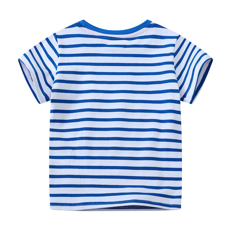Jungen T-Shirt mit verspieltem Baustellenmotiv EB