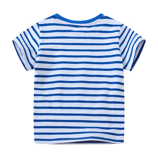 Jungen T-Shirt mit verspieltem Baustellenmotiv EB