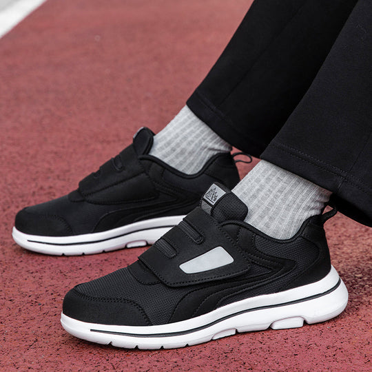 Damen Freizeitsneaker mit verstellbarem Klettverschluss und atmungsaktiver Mesh-Oberfläche EB