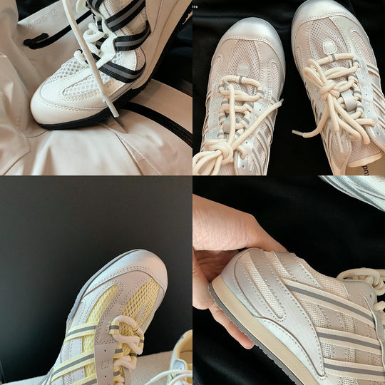 Damen Sportliche Sneakers mit innovativem Dämpfungssystem und atmungsaktiver Mesh-Oberfläche EB