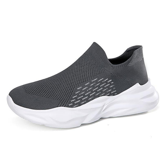 Damen Komfortable Slip-On Sport Sneakers mit atmungsaktivem Mesh-EB