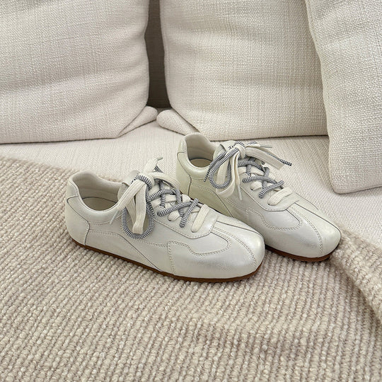 Damen Sportliche Sneakers mit weichem Obermaterial und rutschfester Sohle EB