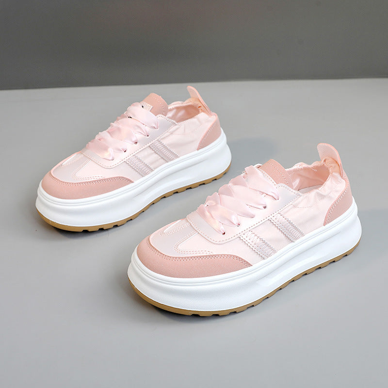 Damen Komfortable Chunky Sneakers mit atmungsaktiver Mesh-Oberfläche EB