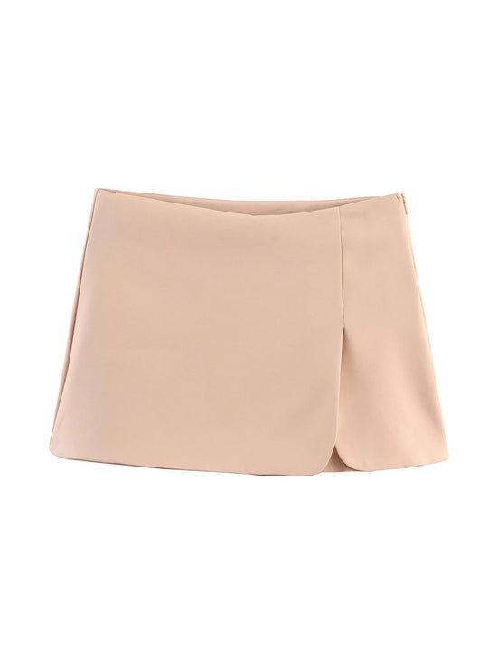 Damen Minirock mit exklusivem Schnitt und eleganter Drapierung EB