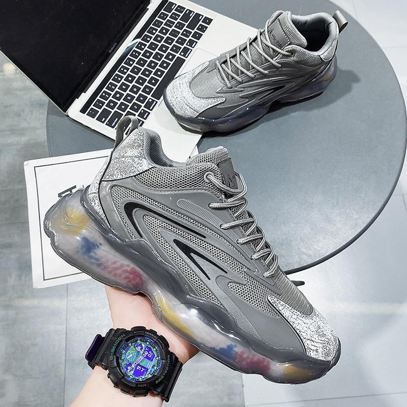 Damen Sportliche Lifestyle Sneakers mit atmungsaktiver Netzstruktur und dynamischem Dämpfungssystem EB