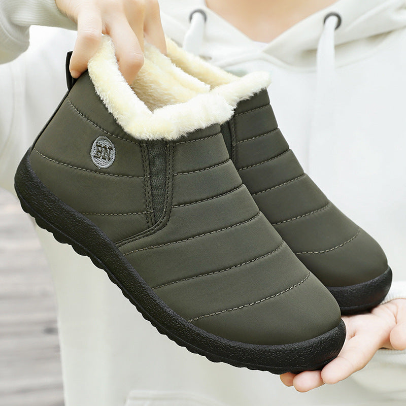 Damen Isolierende Winterstiefel mit weichem Innenfutter und rutschfester Sohle EB