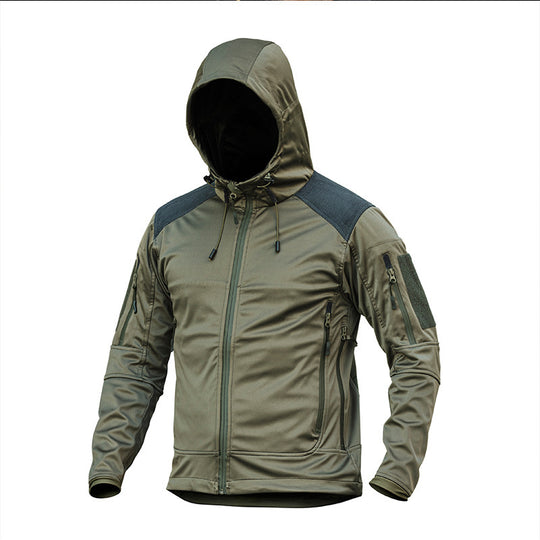 Herren funktionale Outdoor-Jacke mit isolierter Steppstruktur R&B