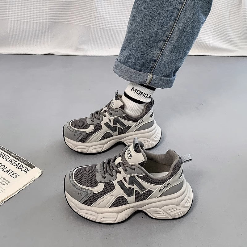 Damen Sportliche Sneaker mit atmungsaktivem Obermaterial EB