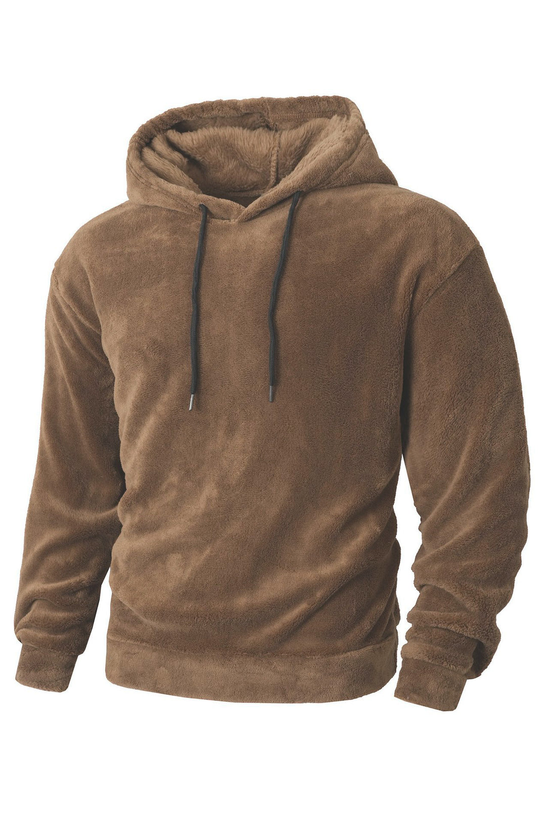 Herren Kuscheliger Fleece-Hoodie mit Kordelzug EB