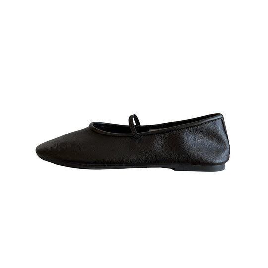 Damen Ballerinas mit elastischem Riemen für optimalen Halt EB