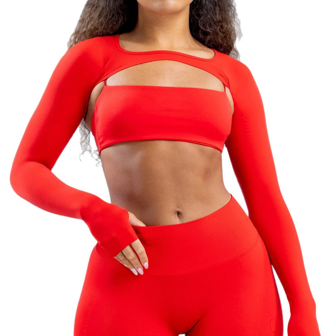 Damen Sportlicher Bikini-Oberteil mit schmalen Trägern EB